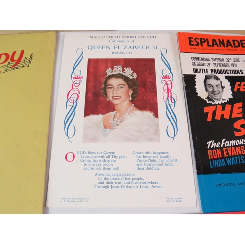 452 - Selection of Vintage Theatre programs and ephemera.