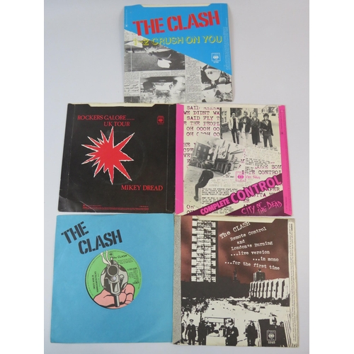 461 - The Clash , 5 picture sleeve 7