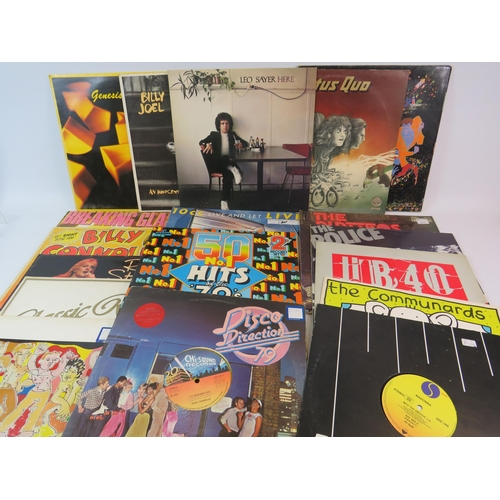 502 - 36 Various Lps, Queen, Status quo, Police , Madonna etc.