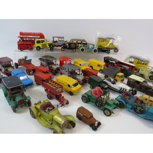 509 - Large selection of play worn diecast vehicles, Lesney, Majorette, Corgi etc