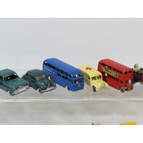 513 - Large selection of playworn vintage Lesney diecast vehicles 35 in total.