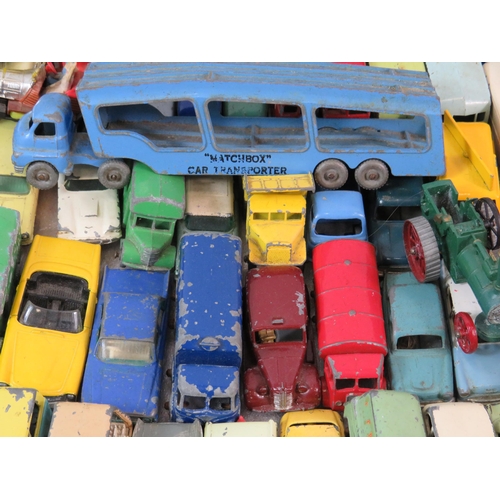 515 - 100+ Playworn Matchbox, Corgi and Days gone diecast vehicles