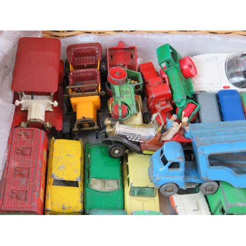 515 - 100+ Playworn Matchbox, Corgi and Days gone diecast vehicles