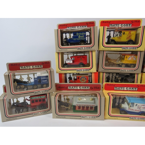 527 - 16 Models by Lledo Days Gone, diecast cars all boxed.