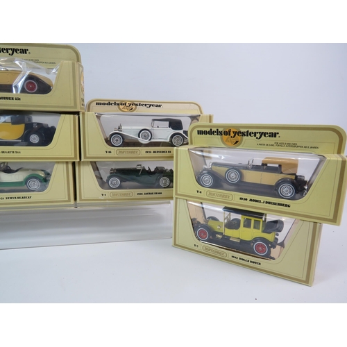 529 - 11 Boxed Matchbox models of yesteryear diecast vehicles.