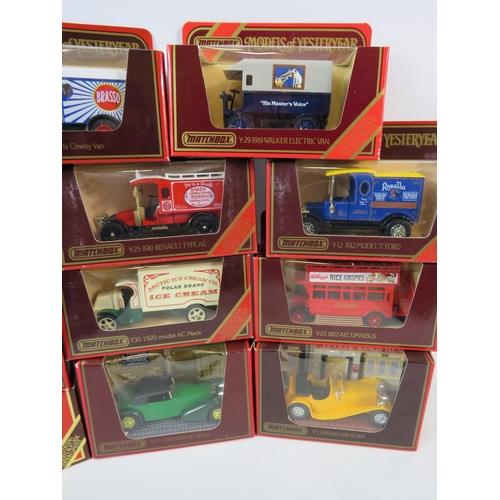 531 - 11 boxed matchbox diecast vehicles including 1 ltd edition Models of yesteryear.