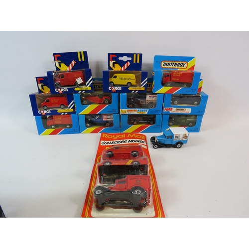 532 - 15 boxed Matchbox and corgi diecast vehicles.