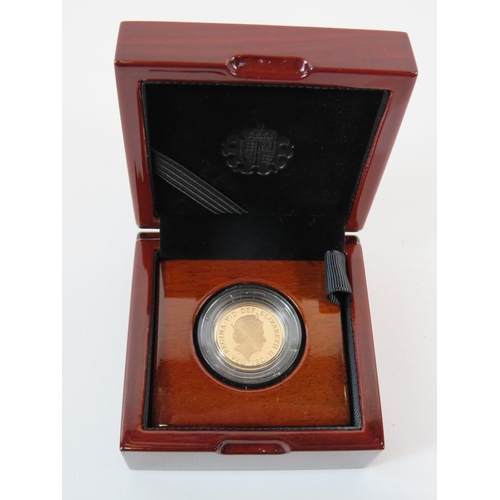 217 - Royal Mint, 2018 Gold Proof Sovereign with original Display boxes and papers.  Ltd ed of 10483/10,50... 