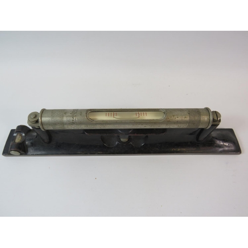 239 - Vintage Rabone & Son, All metal Three axis engineers spirit level in excellent condition.