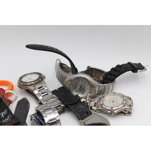 303 - 2kg Job Lot Assorted Gents WRISTWATCHES Quartz Inc. Various Brands / Styles Etc.    342761