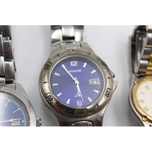 322 - 3 x Gents Quality Assorted  WRISTWATCHES Quartz WORKING Inc Rotary     344493