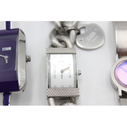 326 - 6 x Ladies Quality Designer WRISTWATCHES Quartz WORKING Inc. Emporio Armani Etc     344436