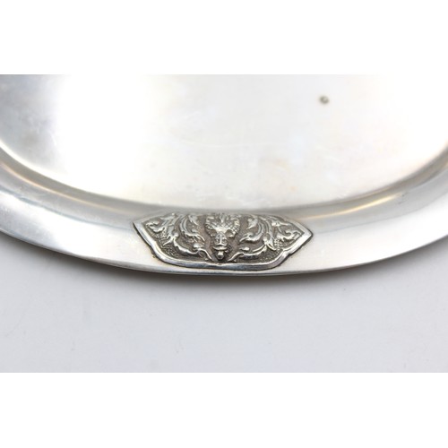 333 - Antique / Vintage Stamped .925 THAILAND SILVER Pin / Trinket Dish (54g)    556548