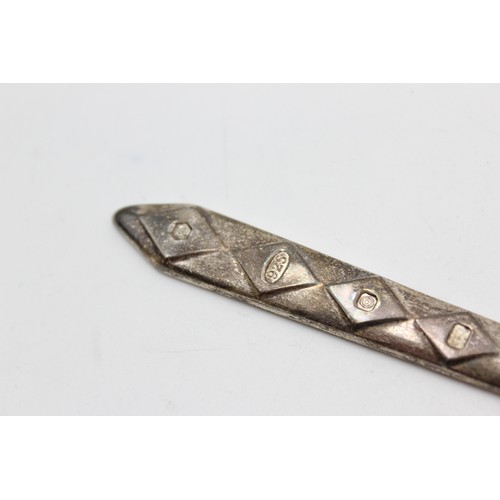 334 - Hallmarked 2000 Sheffield STERLING SILVER Letter Opener By R.Carr (49g)     556480