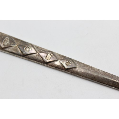 334 - Hallmarked 2000 Sheffield STERLING SILVER Letter Opener By R.Carr (49g)     556480