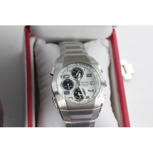 341 - 4 x Gents Quality Assorted WRISTWATCHES Quartz WORKING In Orignal Boxes     344500