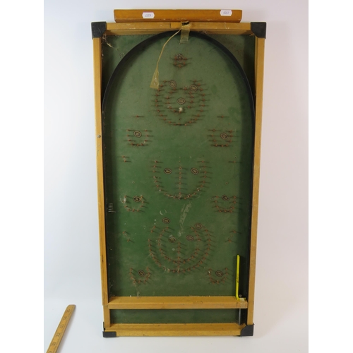 666 - Vintage Bagatelle game.