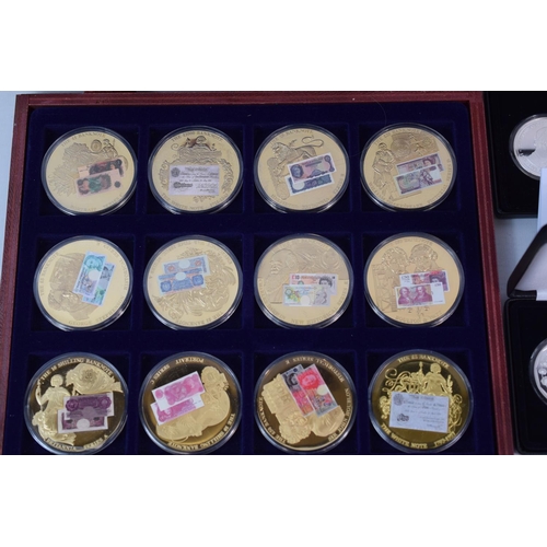 416A - Cupro nickle plated coins to include 2018 WW1 Commemorative £5 coin set and Prince Charles Birthday ... 