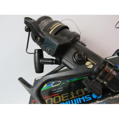 1074 - Two, Shimano GT3000X  fishing reels with original boxes. See photos.