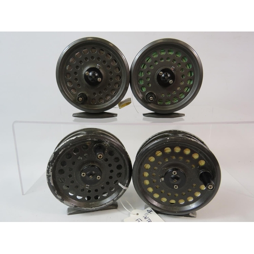 1082 - Four Fly reels, all by Intrepid. See photos.