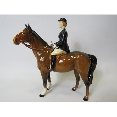 27 - Beswick Huntswoman model 1730 in excellent condition .  See photos