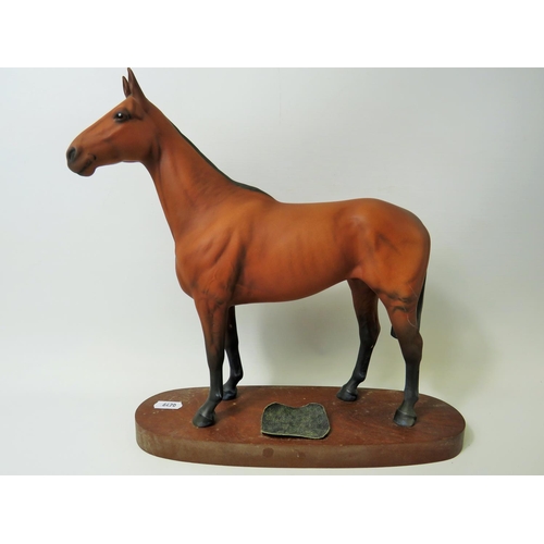 42 - Beswick figurine from the 'Connoisseur' series, Arkle Champion Steeplechaser, matt chestnut finish m... 