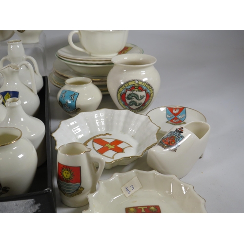 142 - Large selection of Various Crested china ware.