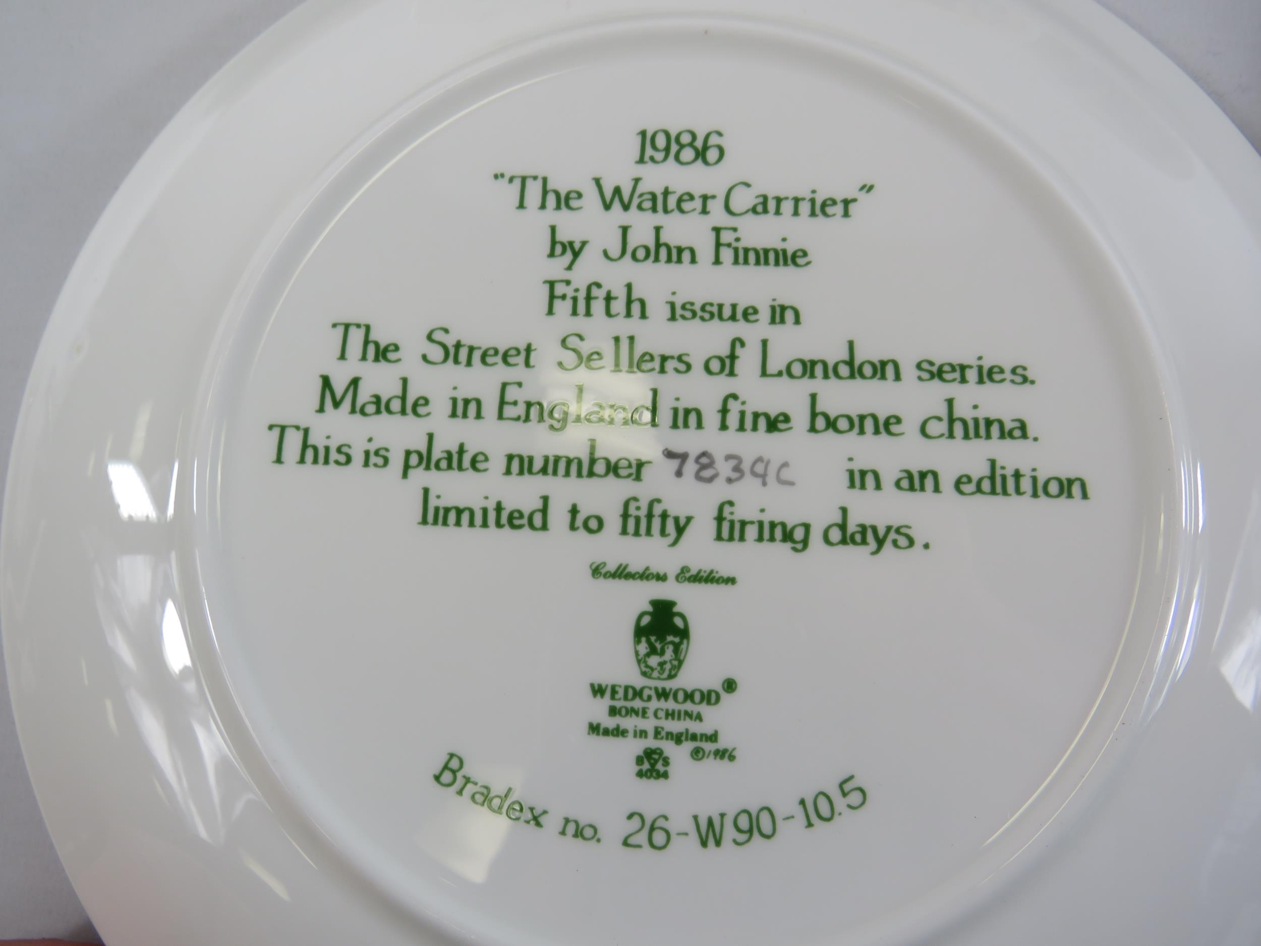 8 Wedgwood collectors plates by John Finnie Street sellers of London