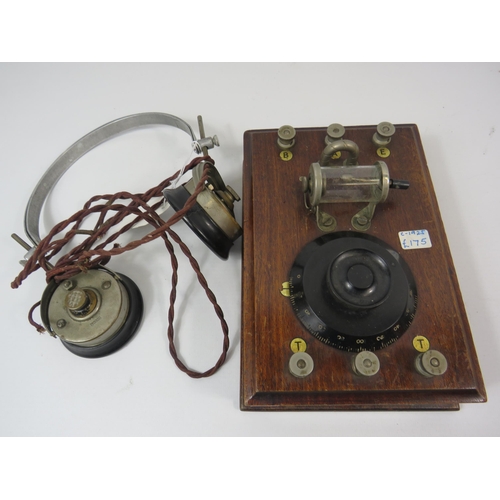 178 - C1925 Geophone with headset.