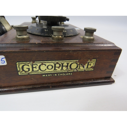178 - C1925 Geophone with headset.