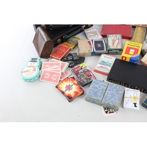 81 - Job Lot Of Assorted CARDS / DOMINO Sets Inc Conpendiums, Cribbage Etc      Assorted CARDS / DOMINO S... 