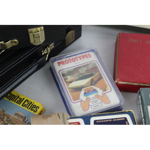 81 - Job Lot Of Assorted CARDS / DOMINO Sets Inc Conpendiums, Cribbage Etc      Assorted CARDS / DOMINO S... 