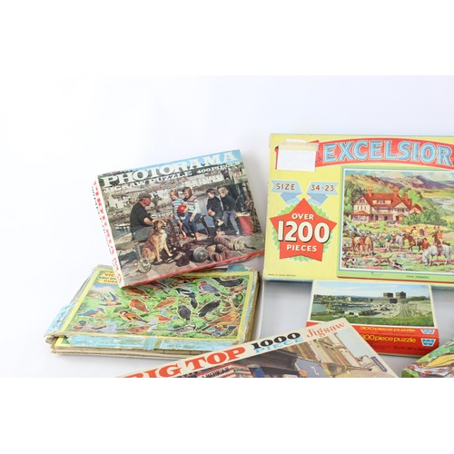 86 - 9 x Assorted Vintage JIGSAWS in Original Boxes Inc Junior, Arrow Games, Etc      Assorted Vintage JI... 