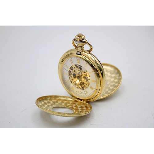 131 - 4 x Vintage & Later Gents POCKET WATCHES Hand-Wind Inc. Jean Pierre Etc.    Vintage & Later Gents PO... 