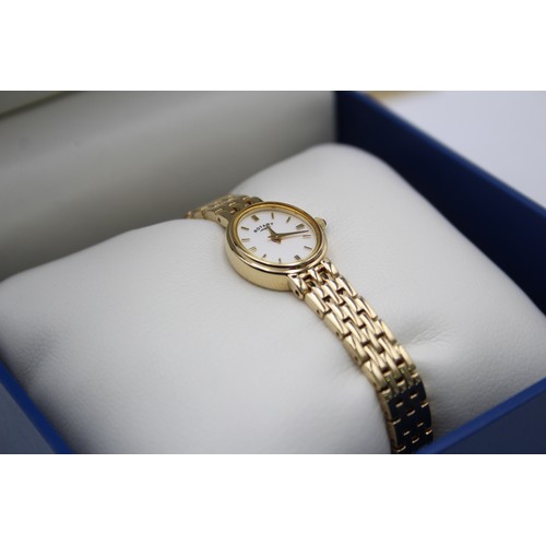 143 - 8 x Ladies Gold Tone WRISTWATCHES Quartz WORKING Inc. RAYMOND WEIL Etc.     Ladies Quality Gold Tone... 