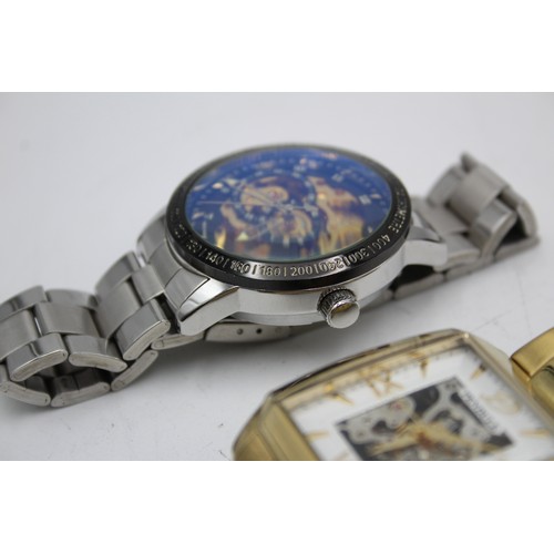 150 - 2 x Gents Modern Mechanical WRISTWATCHES Handwind WORKING  Inc PENDLE Etc      Vintage Gents Quality... 