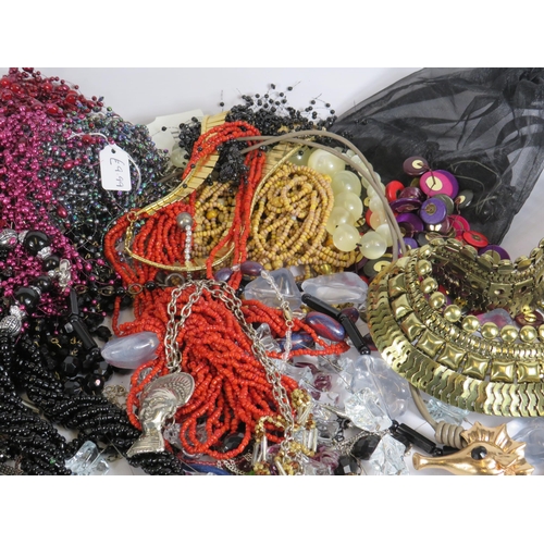 270 - Job lot of costume jewellery including items by Fossil and coast etc.