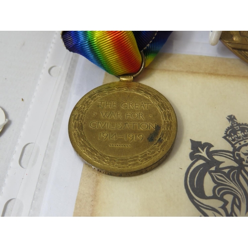 333 - 14-18 Medal plus Victory Medal plus Bronze Death Plaque, Awarded to Pte John Frederick Hunter Leices... 