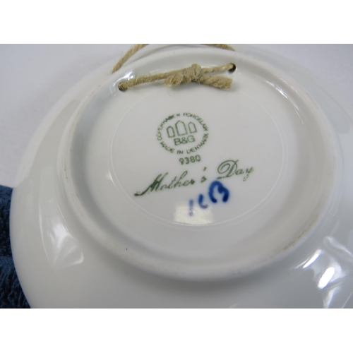 16 - Selection of Royal Copenhagen and Bing Grondahl mothers day plates.