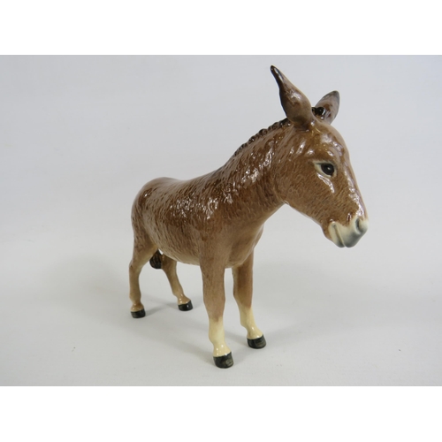 49 - Beswick donkey figurine.