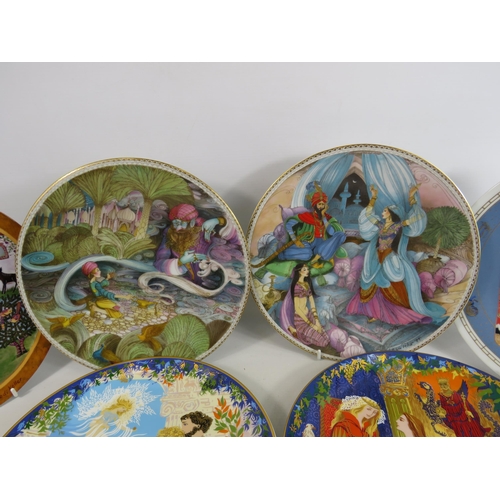 104 - 6 Limited edition collectors plates, Limoges etc.