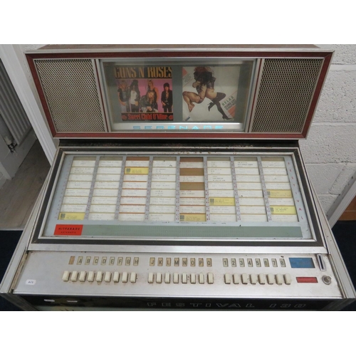 701 - Festival 130 Steromagic Juke box. Working condition unknown, however lights come on when plugged in.... 