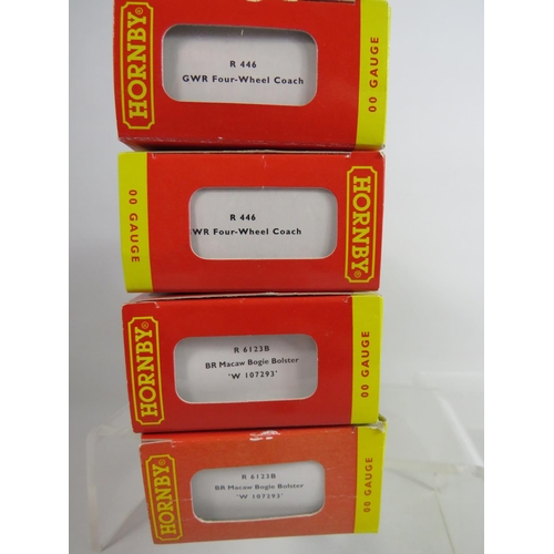 137 - Four Hornby 00 Scale Rolling stock. All boxed and unused. See photos.