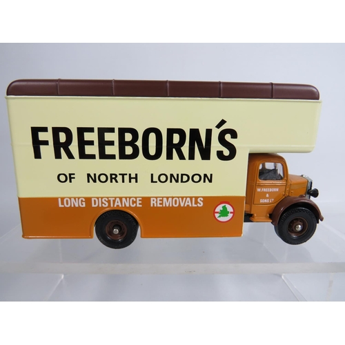 138 - Corgi Ltd Edition Bedford Pantechneon in the Freeborn livery. Limited edition . Boxed and unused con... 