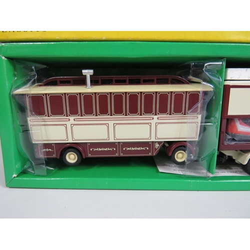 140 - Corgi Classics Collection, Showmans Range. Leyland Dodgem Truck with Caravan. Boxed and unused condi... 