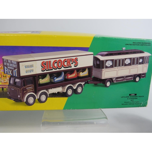 140 - Corgi Classics Collection, Showmans Range. Leyland Dodgem Truck with Caravan. Boxed and unused condi... 