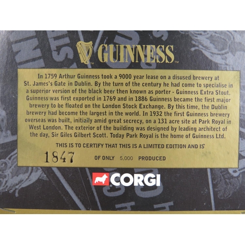 151 - Two Corgi Guinness Gift sets.  Both Boxed and unused condition. See photos.