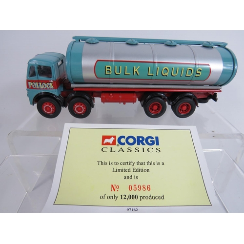 152 - Two Corgi Classics. Atkinson Eliptical Tanker plus an AEC Fire Truck.  Both Boxed and unused Conditi... 