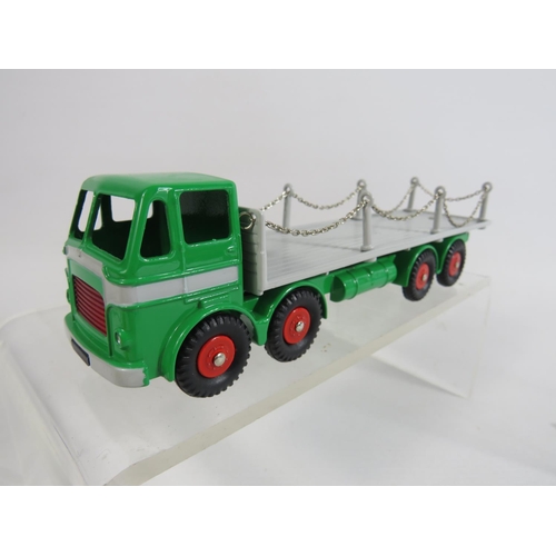 155 - Dinky Supertoys Leyland Octopus flat truck with chain. Model 935. Boxed and unused condition with Ce... 