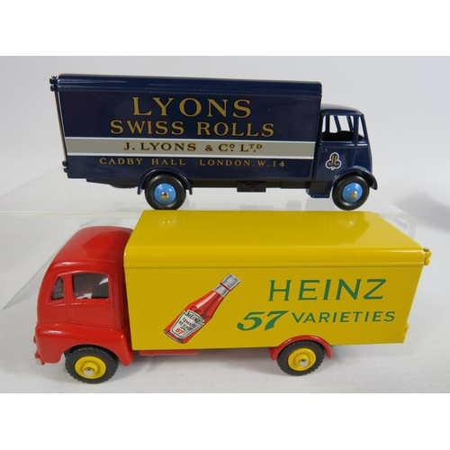 157 - Two Dinky Supertoys, Model 514, Guy Van  plus Model 920 Guy Van. Both boxed and unused with Certific... 